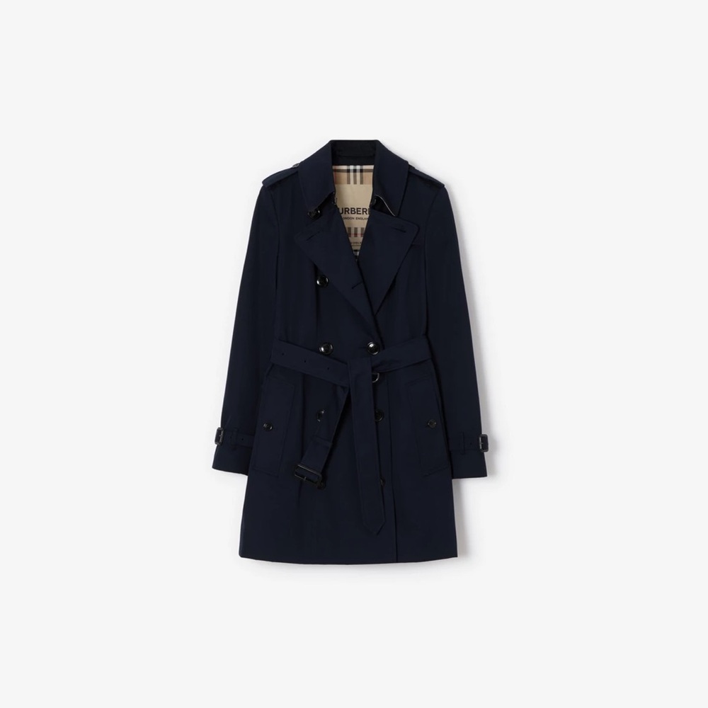 BURBERRY BRIT Navy Trench Coat